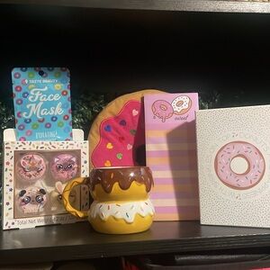 Donut lovers Set coffee mug gift box New